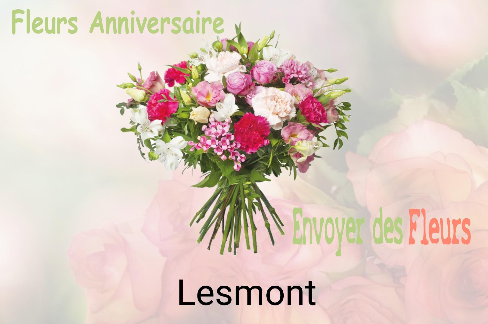 Bouquet de fleurs d’anniversaire livré à Lesmont