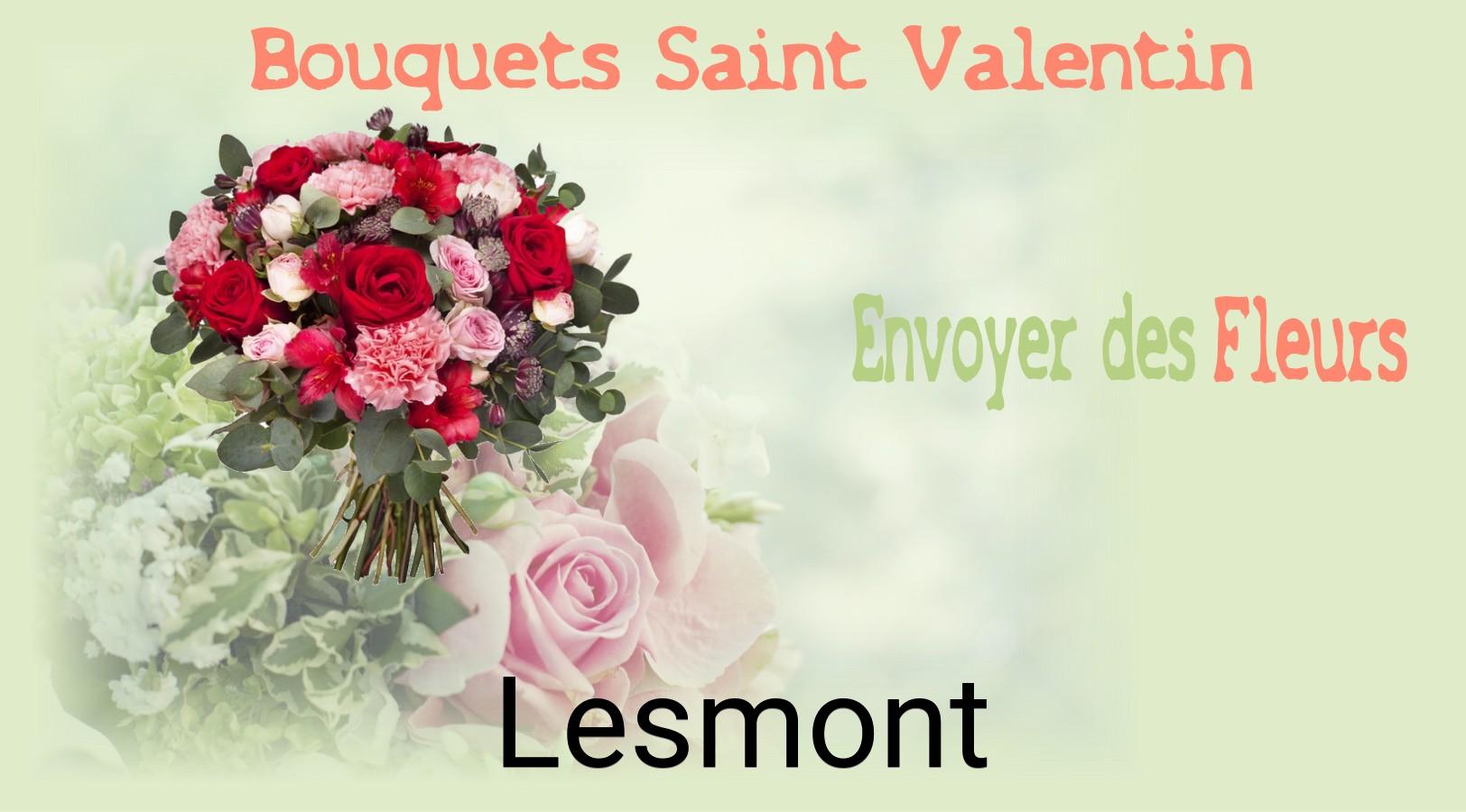 Roses de Saint-Valentin livrées à Lesmont